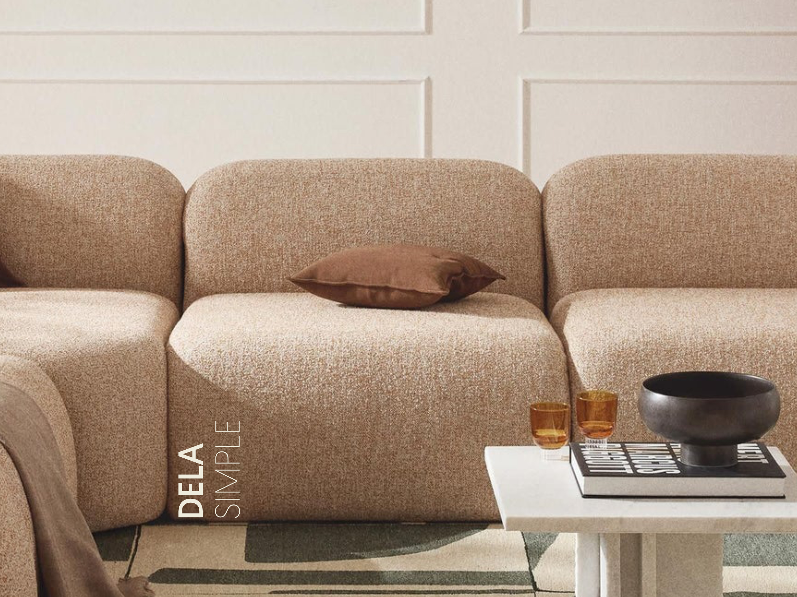 Sofá Dela Simple