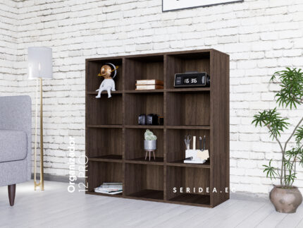 Organizador 12 PRO en melamina color Brune Texture Nativo