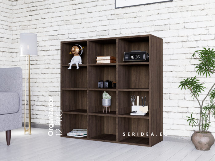 Organizador 12 PRO en melamina color Brune Texture Nativo